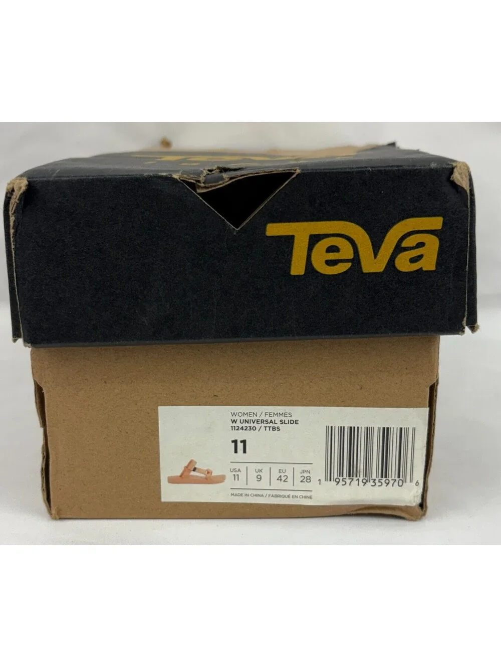 Teva Women's US Size 11 Universal Slide Beach Sand Sandals 1124230/TTBS